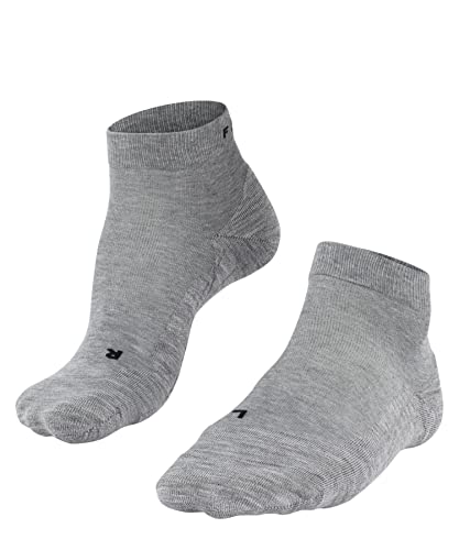 FALKE Herren Golfsocken GO2 Short M SSO Baumwolle Antiblasen 1 Paar, Grau (Light Grey 3400), 44-45 von FALKE