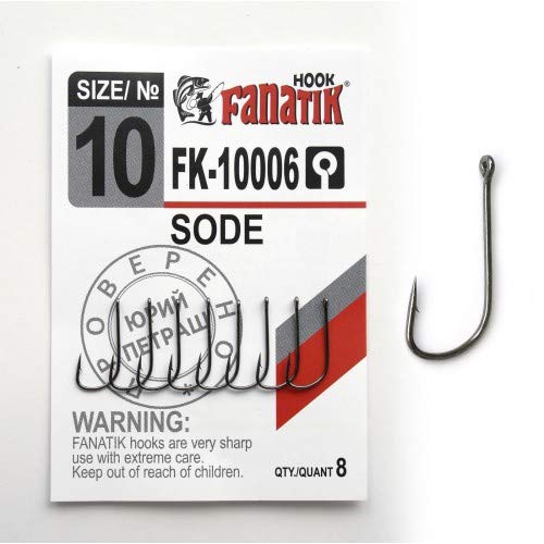 FANATIK Haken FK-10006 SODE VHI-Carbon Friedfische von FANATIK