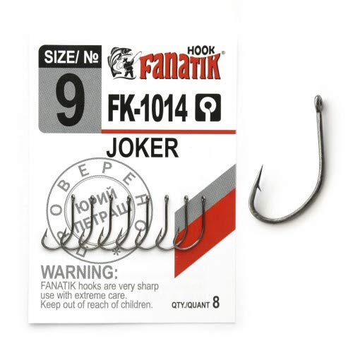 FANATIK Haken FK-1014 Joker Friedfische VHI-Carbon Friedfische von FANATIK