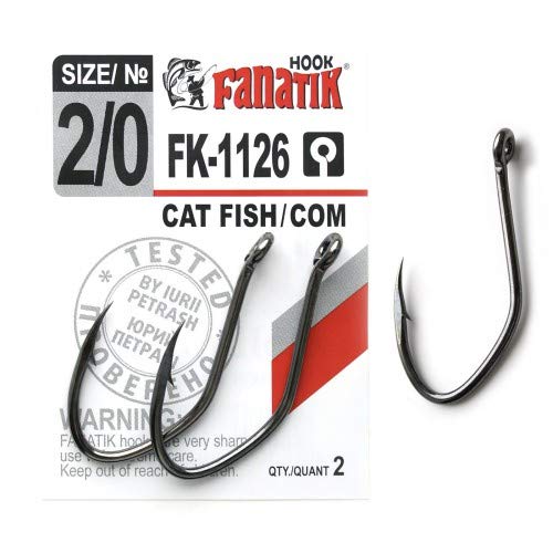FANATIK Haken FK-1126 WELS Catfish VHI-Carbon Friedfische Karausche FANATIK Haken FK-1126 WELS Catfish VHI-Carbon Friedfische Karausche von FANATIK