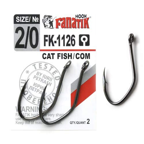 FANATIK Haken FK-1126 WELS Catfish VHI-Carbon Friedfische Karausche von FANATIK