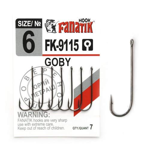FANATIK Haken FK-9115 Goby Friedfische VHI-Carbon Friedfische FANATIK Haken FK-9115 Goby Friedfische VHI-Carbon Friedfische von FANATIK