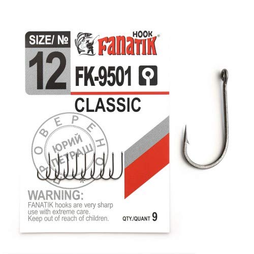 FANATIK Haken FK-9501 Klassik Friedfische VHI-Carbon Friedfische FANATIK Haken FK-9501 Klassik Friedfische VHI-Carbon Friedfische von FANATIK