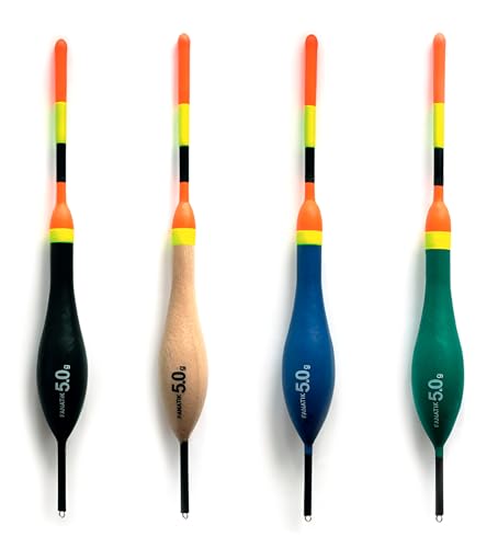 FANATIK Posen Birne Allround-Pose Lauf-Pose Angelpose Schwimmer Float 1 Stück 1.0g – 5.0g Qualität FANATIK Posen Birne Allround-Pose Lauf-Pose Angelpose Schwimmer Float 1 Stück 1.0g – 5.0g Qualität von FANATIK