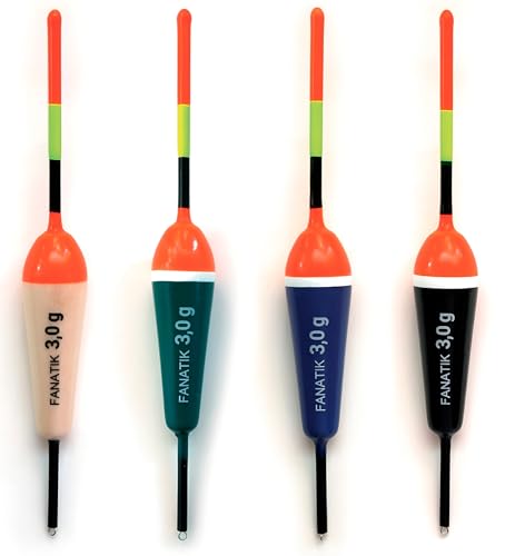 FANATIK Posen KARAUSCHE Allround-Pose Lauf-Pose Angelpose Schwimmer Float 1.5g – 4.0g Qualität FANATIK Posen KARAUSCHE Allround-Pose Lauf-Pose Angelpose Schwimmer Float 1.5g – 4.0g Qualität von FANATIK