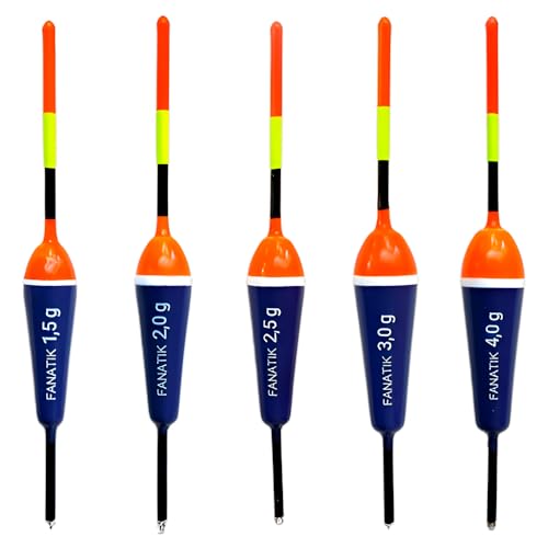 FANATIK Posen KARAUSCHE Allround-Pose Lauf-Pose Angelpose Schwimmer Float 1.5g – 4.0g Qualität FANATIK Posen KARAUSCHE Allround-Pose Lauf-Pose Angelpose Schwimmer Float 1.5g – 4.0g Qualität von FANATIK