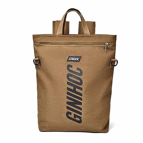FANDARE 3 in 1 Daypacks Herren Damen Rucksack Schulrucksack Leinwand Schulranzen Hochschule Rucksack Mädchen Junge Schultertaschen Laptop Schultertasche für Uni Reisen Freizeit Schule Büro Braun FANDARE 3 in 1 Daypacks Herren Damen Rucksack Schulrucksack Leinwand Schulranzen Hochschule Rucksack Mädchen Junge Schultertaschen Laptop Schultertasche für Uni Reisen Freizeit Schule Büro Braun von FANDARE
