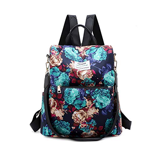 FANDARE 3 in 1 Rucksack Damen Schultasche Rucksäcke Schulranzen Mädchen Schultertasche Handtasche Anti-Diebstahl Schulrucksack für Schule Reise Campus Wandern Wasserdicht Polyester Gefieder von FANDARE