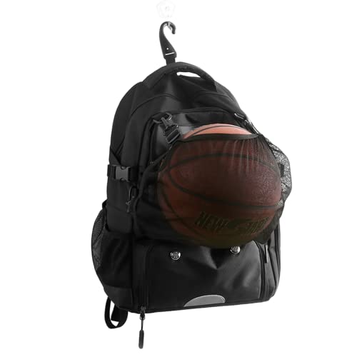 FANDARE Basketball Rucksack Fußball-Rucksack mit Ballfach & Schuhfach Schulrucksack mit 15.6 Zoll Laptopfach für Volleyball, Basketball, Stadion und Strand Sportbeutel Schwarz FANDARE Basketball Rucksack Fußball-Rucksack mit Ballfach & Schuhfach Schulrucksack mit 15.6 Zoll Laptopfach für Volleyball, Basketball, Stadion und Strand Sportbeutel Schwarz von FANDARE