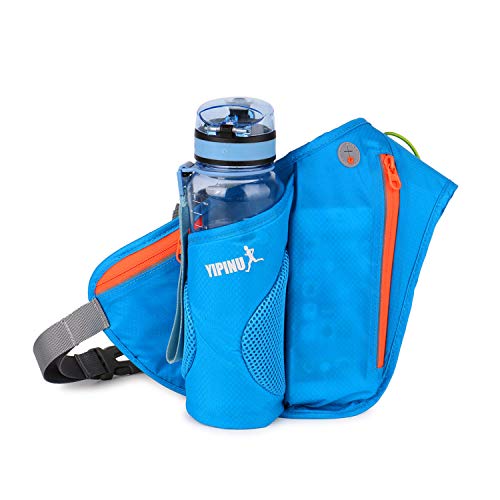 FANDARE Bauchtasche für Trinkflasche Gürteltasche Brusttasche Unisex Sport Trinkgürtel Sling Bag für Joggen Fahrradfahren Reise Laufen Trinkgürtel Hüfttasche Damen Herren Wasserdicht Nylon Blau FANDARE Bauchtasche für Trinkflasche Gürteltasche Brusttasche Unisex Sport Trinkgürtel Sling Bag für Joggen Fahrradfahren Reise Laufen Trinkgürtel Hüfttasche Damen Herren Wasserdicht Nylon Blau von FANDARE