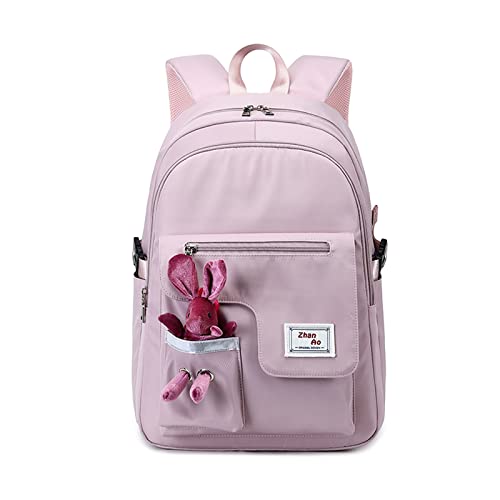 FANDARE Beiläufig Rucksack Schulrucksack Schulranzen Daypacks mit 15.6 Zoll Laptopfach Schultaschen Mädchen Junge Schultaschen mit Plüsch Anhänger für Universität Reisen Freizeit Arbeit FANDARE Beiläufig Rucksack Schulrucksack Schulranzen Daypacks mit 15.6 Zoll Laptopfach Schultaschen Mädchen Junge Schultaschen mit Plüsch Anhänger für Universität Reisen Freizeit Arbeit von FANDARE