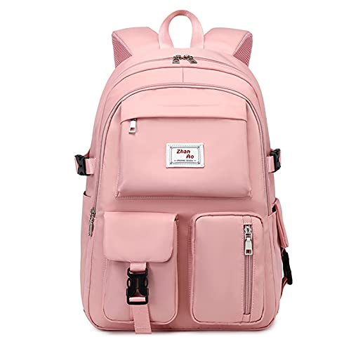 FANDARE Beiläufig Rucksack Schulrucksack Schulranzen Daypacks mit 15.6 Zoll Laptopfach Tagesrucksack Mädchen Junge Schultaschen für Universität Reisen Freizeit Arbeit Wasserdichtes Polyester Rosa FANDARE Beiläufig Rucksack Schulrucksack Schulranzen Daypacks mit 15.6 Zoll Laptopfach Tagesrucksack Mädchen Junge Schultaschen für Universität Reisen Freizeit Arbeit Wasserdichtes Polyester Rosa von FANDARE