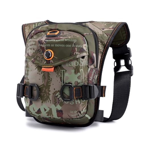 FANDARE Beintasche für Herren Damen Militär Beintasche Bauchtasche Hüfttasche Brusttasche Gürteltasche Sling Bag Umhängetaschen Schultertasche für Outdoor Reisen Crossover Daypacks Camo FANDARE Beintasche für Herren Damen Militär Beintasche Bauchtasche Hüfttasche Brusttasche Gürteltasche Sling Bag Umhängetaschen Schultertasche für Outdoor Reisen Crossover Daypacks Camo von FANDARE
