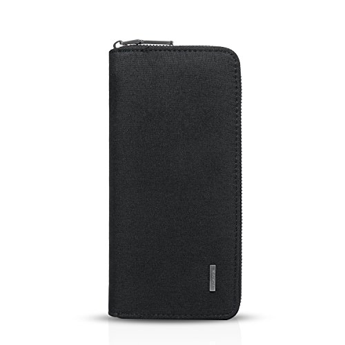FANDARE Brieftasche Geldklammer Kreditkartenetui Schmaler Geldbeutel Kartenhalter Portmonee Geldbörse mit Geldspange Herren Geldbörsen Polyester Schwarz FANDARE Brieftasche Geldklammer Kreditkartenetui Schmaler Geldbeutel Kartenhalter Portmonee Geldbörse mit Geldspange Herren Geldbörsen Polyester Schwarz von FANDARE