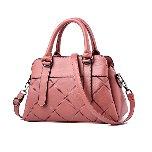 FANDARE Damen Handtasche Umhängetasche Frauen Schulterbeutel Shopper Tote Reise Henkeltasche Abendtasche Citytasche für Mädchen Alltag Büro Schule Ausflug Shopper Wasserdicht PU Leder Rosa FANDARE Damen Handtasche Umhängetasche Frauen Schulterbeutel Shopper Tote Reise Henkeltasche Abendtasche Citytasche für Mädchen Alltag Büro Schule Ausflug Shopper Wasserdicht PU Leder Rosa von FANDARE