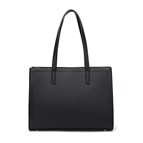 FANDARE Damen Laptoptasche Wasserdicht Aktentasche Groß Handtasche Tote Beutel PU-Leder Umhängetaschen Schultertasche für Reisen Einkaufen Arbeiten Business Schwarz FANDARE Damen Laptoptasche Wasserdicht Aktentasche Groß Handtasche Tote Beutel PU-Leder Umhängetaschen Schultertasche für Reisen Einkaufen Arbeiten Business Schwarz von FANDARE