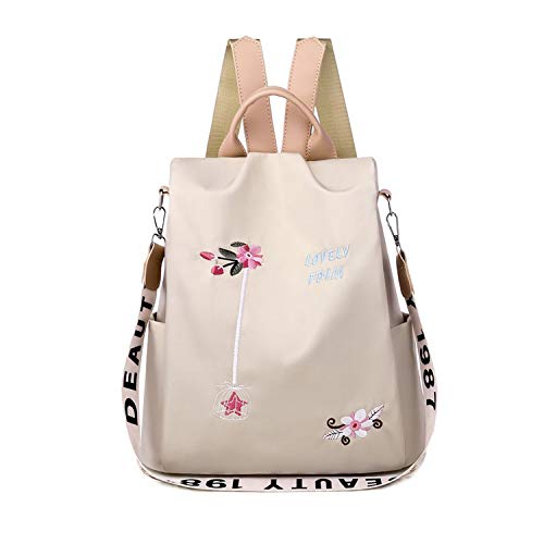 FANDARE Damen Rucksack Mädchen Umhängetasche Handtasche Frauen Schultertasche Schultasche Anti-Diebstahl Schulrucksack passen Reise Campus Schulranzen Rucksäcke Wasserdicht Polyester Khaki FANDARE Damen Rucksack Mädchen Umhängetasche Handtasche Frauen Schultertasche Schultasche Anti-Diebstahl Schulrucksack passen Reise Campus Schulranzen Rucksäcke Wasserdicht Polyester Khaki von FANDARE