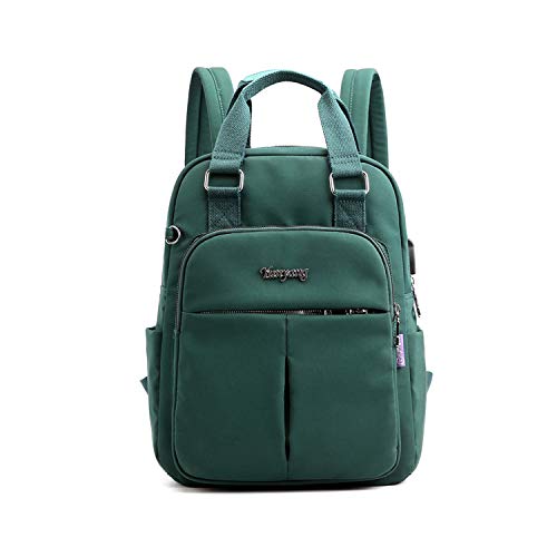 FANDARE Damen Rucksäcke Laptop Handtasche Schulrucksack Schultasche Mädchen Schulranzen mit USB Reise Tagesrucksack Teenager Daypacks für Uni Büro Alltag Freizeit Campus Wandern Dauerhaft Nylon Grün FANDARE Damen Rucksäcke Laptop Handtasche Schulrucksack Schultasche Mädchen Schulranzen mit USB Reise Tagesrucksack Teenager Daypacks für Uni Büro Alltag Freizeit Campus Wandern Dauerhaft Nylon Grün von FANDARE