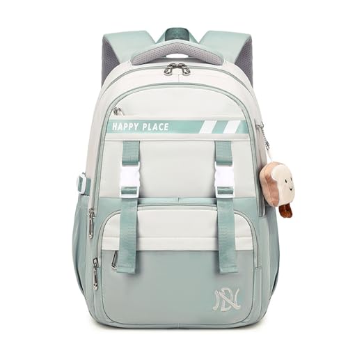 FANDARE Damen Schulrucksack Mädchen Teenager Rucksack Schule Teenager Schulrucksack Junge Kinderrucksack Schultasche Rucksack Daypack Tagesrucksack Rucksack Uni Wasserdicht Daypack School Bag Hellgrün FANDARE Damen Schulrucksack Mädchen Teenager Rucksack Schule Teenager Schulrucksack Junge Kinderrucksack Schultasche Rucksack Daypack Tagesrucksack Rucksack Uni Wasserdicht Daypack School Bag Hellgrün von FANDARE