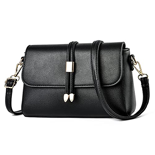 FANDARE Elegant Umhängetasche Damen Schultertasche Frauen Crossbody Bag Damentasche Schulterriemen Frauen Abendtasche Citytasche Reise Handtasche Wasserdicht PU Leder Schwarz FANDARE Elegant Umhängetasche Damen Schultertasche Frauen Crossbody Bag Damentasche Schulterriemen Frauen Abendtasche Citytasche Reise Handtasche Wasserdicht PU Leder Schwarz von FANDARE