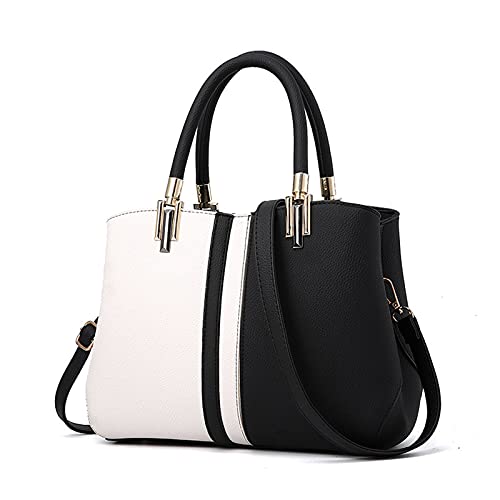FANDARE Elegante Damen Umhängetaschen Schultertasche Frauen Handtasche PU Leder Wasserdicht für Büro Einkauf Arbeitstasche Reisen Henkeltaschen Crossbody Bag Schwarz FANDARE Elegante Damen Umhängetaschen Schultertasche Frauen Handtasche PU Leder Wasserdicht für Büro Einkauf Arbeitstasche Reisen Henkeltaschen Crossbody Bag Schwarz von FANDARE