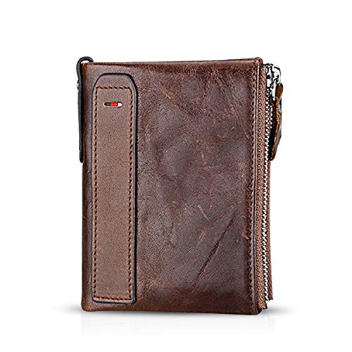 FANDARE Geldbörse mit RFID Schutz Herren Brieftasche Damen Geldklammer Kreditkartenetui Geldbeutel Kartenhalter Portmonee Leder Geldbörse Braun FANDARE Geldbörse mit RFID Schutz Herren Brieftasche Damen Geldklammer Kreditkartenetui Geldbeutel Kartenhalter Portmonee Leder Geldbörse Braun von FANDARE