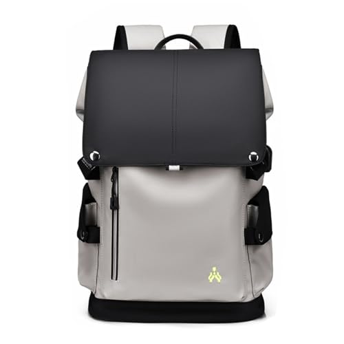 FANDARE Herren Tagesrucksack Casual Rucksack City Kurierrucksack Einkaufsrucksack Daypack Rucksack Arbeitsrucksack mit Reflektierendem Gürtel Uni Radfahren Business City Wanderrucksack Schwarz-Weiss FANDARE Herren Tagesrucksack Casual Rucksack City Kurierrucksack Einkaufsrucksack Daypack Rucksack Arbeitsrucksack mit Reflektierendem Gürtel Uni Radfahren Business City Wanderrucksack Schwarz-Weiss von FANDARE