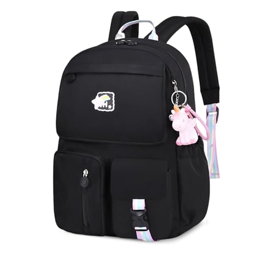 FANDARE Kinderrucksack Schulranzen Schultaschen Jungen Mädchen Schulrucksack Kinder Schultasche für 3-6 Klasse Schüler Outdoor Reise Daypacks Kindergartentasche Rucksack Nylon Schwarz FANDARE Kinderrucksack Schulranzen Schultaschen Jungen Mädchen Schulrucksack Kinder Schultasche für 3-6 Klasse Schüler Outdoor Reise Daypacks Kindergartentasche Rucksack Nylon Schwarz von FANDARE