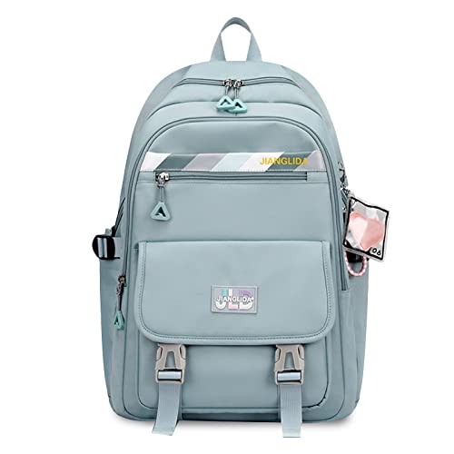 FANDARE Kinderrucksack Schulranzen Schultaschen Jungen Mädchen Schulrucksack Kinder Schultasche für Primarschüler Schüler der Mittelstufe Outdoor Reise Daypacks Rucksack Wasserdicht Nylon Blau von FANDARE