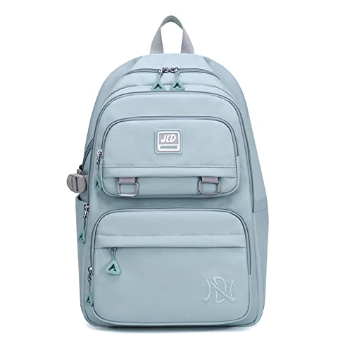 FANDARE Kinderrucksack Schulranzen Schultaschen Jungen Mädchen Schulrucksack Kinder Schultasche für Schüler Outdoor Reise Daypacks Kindergartentasche Rucksack Wasserdicht Nylon Blau von FANDARE