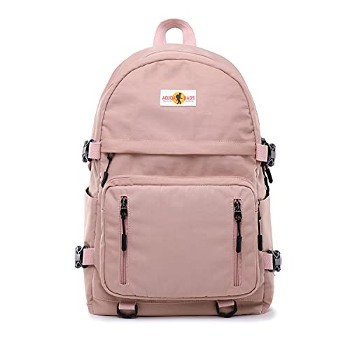 FANDARE Lässig Rucksack Schulrucksack Damen Herren Daypacks mit 15.6 Zoll Laptopfach Tagesrucksack Schulranzen Junge Mädchen Schultaschen für Universität Reisen Freizeit Arbeit Nylon Rosa FANDARE Lässig Rucksack Schulrucksack Damen Herren Daypacks mit 15.6 Zoll Laptopfach Tagesrucksack Schulranzen Junge Mädchen Schultaschen für Universität Reisen Freizeit Arbeit Nylon Rosa von FANDARE