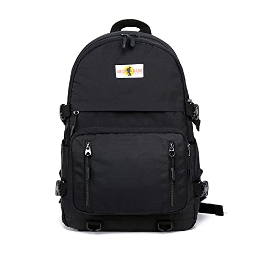 FANDARE Lässig Rucksack Schulrucksack Damen Herren Daypacks mit 15.6 Zoll Laptopfach Tagesrucksack Schulranzen Junge Mädchen Schultaschen für Universität Reisen Freizeit Arbeit Nylon Schwarz FANDARE Lässig Rucksack Schulrucksack Damen Herren Daypacks mit 15.6 Zoll Laptopfach Tagesrucksack Schulranzen Junge Mädchen Schultaschen für Universität Reisen Freizeit Arbeit Nylon Schwarz von FANDARE
