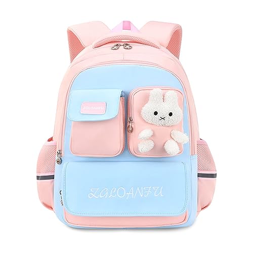 FANDARE Lässig Schulranzen Kinderrucksack Kindergartenrucksack Schulrucksack Schultaschen Daypack Schultasche mit Reflexstreifen für die Klassen 4-6 Junge Mädchen Schüler Reise Schultasche Rosa FANDARE Lässig Schulranzen Kinderrucksack Kindergartenrucksack Schulrucksack Schultaschen Daypack Schultasche mit Reflexstreifen für die Klassen 4-6 Junge Mädchen Schüler Reise Schultasche Rosa von FANDARE