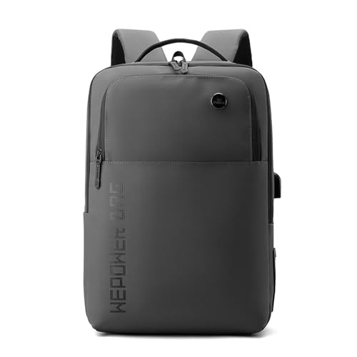 FANDARE Laptop-Rucksack Herren Handtasche Damen PU-Film Schulrucksack Handgepäck Geschäft Arbeiten Mehrzweck Schulranzen für Arbeit Reisen Tagesrucksack Daypacks mit Zwei Haupttaschen Grau FANDARE Laptop-Rucksack Herren Handtasche Damen PU-Film Schulrucksack Handgepäck Geschäft Arbeiten Mehrzweck Schulranzen für Arbeit Reisen Tagesrucksack Daypacks mit Zwei Haupttaschen Grau von FANDARE