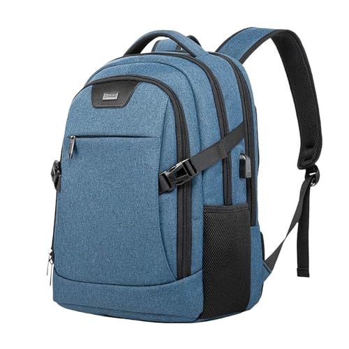 FANDARE Laptop Rucksack Herren Reiserucksack Rucksack mit Laptopfach Business Wasserdichter Handgepäck Damen Schulrucksack Schulranzen mit USB-Ladeanschluss für Arbeit Reisen Daypacks Dunkelblau FANDARE Laptop Rucksack Herren Reiserucksack Rucksack mit Laptopfach Business Wasserdichter Handgepäck Damen Schulrucksack Schulranzen mit USB-Ladeanschluss für Arbeit Reisen Daypacks Dunkelblau von FANDARE