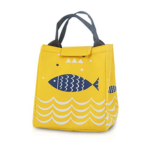 FANDARE Lunchtasche Kühltasche Picknick-Handtasche Isolierte Lunch Bag Thermotasche Cooler Bag Eistasche Mittagessen Tasche Isoliertasche Wasserdicht für Herren Damen Arbeit Schule Ausflug Gelb FANDARE Lunchtasche Kühltasche Picknick-Handtasche Isolierte Lunch Bag Thermotasche Cooler Bag Eistasche Mittagessen Tasche Isoliertasche Wasserdicht für Herren Damen Arbeit Schule Ausflug Gelb von FANDARE