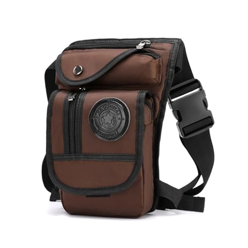 FANDARE Militär Beintasche Bauchtasche für Herren Damen Multifunktionale Hüfttasche Brusttasche Gürteltasche Sling Bag Umhängetaschen Schultertasche für Wandern Reisen Crossover Daypacks Braun FANDARE Militär Beintasche Bauchtasche für Herren Damen Multifunktionale Hüfttasche Brusttasche Gürteltasche Sling Bag Umhängetaschen Schultertasche für Wandern Reisen Crossover Daypacks Braun von FANDARE