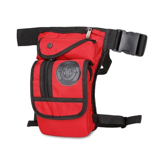 FANDARE Militär Beintasche Bauchtasche für Herren Damen Multifunktionale Hüfttasche Brusttasche Gürteltasche Sling Bag Umhängetaschen Schultertasche für Wandern Reisen Crossover Daypacks Rot FANDARE Militär Beintasche Bauchtasche für Herren Damen Multifunktionale Hüfttasche Brusttasche Gürteltasche Sling Bag Umhängetaschen Schultertasche für Wandern Reisen Crossover Daypacks Rot von FANDARE