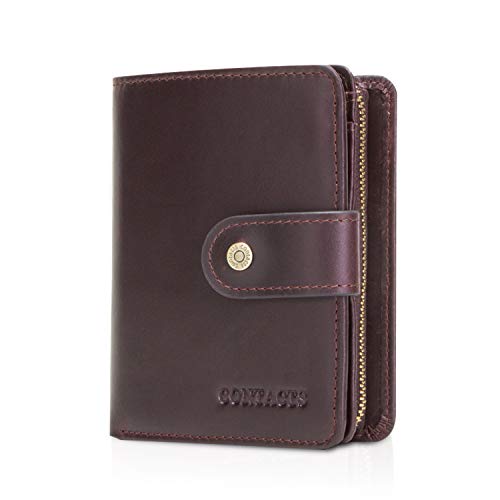 FANDARE Mode Geldbörse Herren mit RFID Kurz Geldbörse Brieftasche Portemonnaie Leder Geldbeutel mit 12 * Kreditkartenfächern, 1*Münzfach, für Reise, Party, Hochzeit, geschäft Braun FANDARE Mode Geldbörse Herren mit RFID Kurz Geldbörse Brieftasche Portemonnaie Leder Geldbeutel mit 12 * Kreditkartenfächern, 1*Münzfach, für Reise, Party, Hochzeit, geschäft Braun von FANDARE