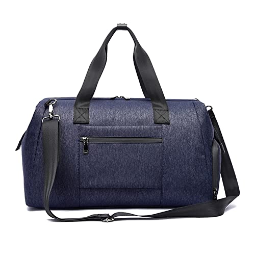 FANDARE Reisetasche Große Sporttasche Schultertasche Tote Handtasche Männer Weekender Tasche Kliniktasche Schwimmtasche mit Schuhfach Trainingstasche für Frauen Männer Crossbody Bag Dunkelblau FANDARE Reisetasche Große Sporttasche Schultertasche Tote Handtasche Männer Weekender Tasche Kliniktasche Schwimmtasche mit Schuhfach Trainingstasche für Frauen Männer Crossbody Bag Dunkelblau von FANDARE