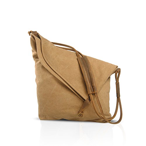 FANDARE Retro Umhängetasche Männer/Frauen 13 Zoll Laptop Business Crossbody Bag Outdoor Reise Camping große Kapazität Messenger Bag Atmungsaktiv Leinwand, kaki, L, Freizeitrucksack FANDARE Retro Umhängetasche Männer/Frauen 13 Zoll Laptop Business Crossbody Bag Outdoor Reise Camping große Kapazität Messenger Bag Atmungsaktiv Leinwand, kaki, L, Freizeitrucksack von FANDARE