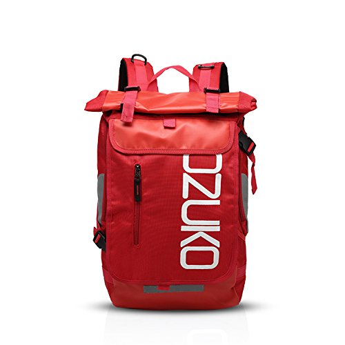 FANDARE Rucksack Bergsteigen Schulrucksack Rolltop Daypacks für 15.6 Zoll Laptoptasche Herren Damen Rucksäcke zum Reise Wandern Camping Schulranzen Schultasche Daypacks Rot FANDARE Rucksack Bergsteigen Schulrucksack Rolltop Daypacks für 15.6 Zoll Laptoptasche Herren Damen Rucksäcke zum Reise Wandern Camping Schulranzen Schultasche Daypacks Rot von FANDARE