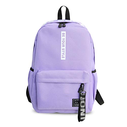 FANDARE Rucksäcke Schulrucksack Jungs Mädchen Schulranzen Teenager Schultasche für Herren Damen Schule Ranzen Reise Camping Casual Daypacks Polyester Lila FANDARE Rucksäcke Schulrucksack Jungs Mädchen Schulranzen Teenager Schultasche für Herren Damen Schule Ranzen Reise Camping Casual Daypacks Polyester Lila von FANDARE