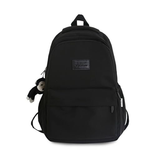 FANDARE Schulrucksack Damen Daypack mit Laptopfach Schultaschen Herren Laptop Rucksack für Mädchen Teenageralter Leichter Rucksack Wasserabweisend College für Ausflüge, Uni, Schule Büro Schwarz FANDARE Schulrucksack Damen Daypack mit Laptopfach Schultaschen Herren Laptop Rucksack für Mädchen Teenageralter Leichter Rucksack Wasserabweisend College für Ausflüge, Uni, Schule Büro Schwarz von FANDARE