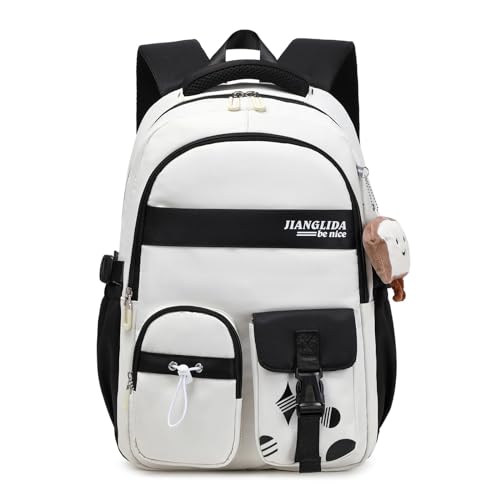 FANDARE Schulrucksack Teenager Schulrucksack Mädchen Schultasche Rucksack Schule Damen Herren Tagesrucksack Rucksack Laptop Rucksack Leichter Rucksack Uni Rucksack Wasserdicht Daypack Schwarz FANDARE Schulrucksack Teenager Schulrucksack Mädchen Schultasche Rucksack Schule Damen Herren Tagesrucksack Rucksack Laptop Rucksack Leichter Rucksack Uni Rucksack Wasserdicht Daypack Schwarz von FANDARE