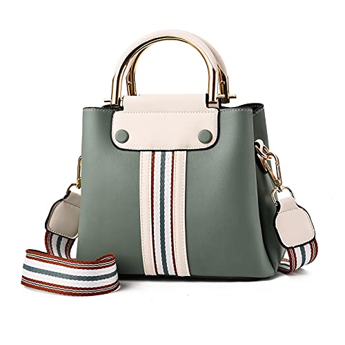 FANDARE Tragbar Umhängetasche Damen Klein Schultertasche Handtaschen Frauen PU Leder Wasserdicht Freizeit Sports Arbeit Outdoor Reise Messenger-Bags Grün FANDARE Tragbar Umhängetasche Damen Klein Schultertasche Handtaschen Frauen PU Leder Wasserdicht Freizeit Sports Arbeit Outdoor Reise Messenger-Bags Grün von FANDARE