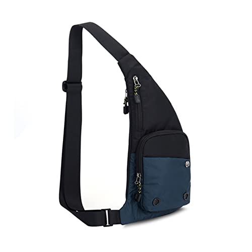 FANDARE Ultraleicht Brusttasche Sling Bag Herren Damen Bauchtasche Umhängetaschen Schultertasche Crossover Daypacks für Outdoor Reisen Camping Wanderrucksäcke Crossbody Pack Dunkelblau FANDARE Ultraleicht Brusttasche Sling Bag Herren Damen Bauchtasche Umhängetaschen Schultertasche Crossover Daypacks für Outdoor Reisen Camping Wanderrucksäcke Crossbody Pack Dunkelblau von FANDARE