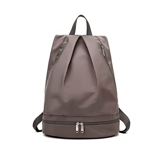 FANDARE Ultraleicht Fitnessstudio-Rucksack Handgepäck Sporttasche Übernachtung Reisetaschen Damen Herren Weekender Schwimmtasche Trainingstasche mit Nass Trockentrenntasche & Schuhfach Khaki FANDARE Ultraleicht Fitnessstudio-Rucksack Handgepäck Sporttasche Übernachtung Reisetaschen Damen Herren Weekender Schwimmtasche Trainingstasche mit Nass Trockentrenntasche & Schuhfach Khaki von FANDARE
