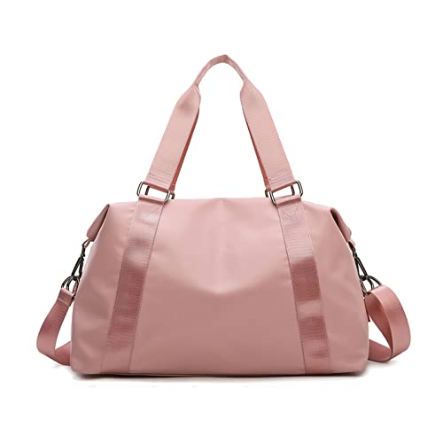 FANDARE Ultraleicht Reisetaschen Handgepäck Sporttasche für Damen und Herren Schultertasche Übernachtung Sporttasche Weekender Kliniktasche Handtaschen Schwimmtasche Trainingstasche Rosa FANDARE Ultraleicht Reisetaschen Handgepäck Sporttasche für Damen und Herren Schultertasche Übernachtung Sporttasche Weekender Kliniktasche Handtaschen Schwimmtasche Trainingstasche Rosa von FANDARE