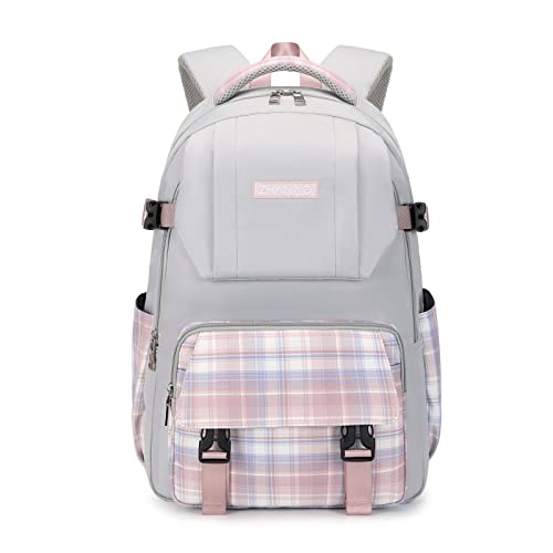 FANDARE Ultraleicht Rucksack Schulranzen Schultaschen Schulrucksack Damen Herren Schultasche für Jugendliche Schüler Universität Outdoor Reisen Daypacks Rucksack Wasserdicht Polyester Graues Gitter FANDARE Ultraleicht Rucksack Schulranzen Schultaschen Schulrucksack Damen Herren Schultasche für Jugendliche Schüler Universität Outdoor Reisen Daypacks Rucksack Wasserdicht Polyester Graues Gitter von FANDARE
